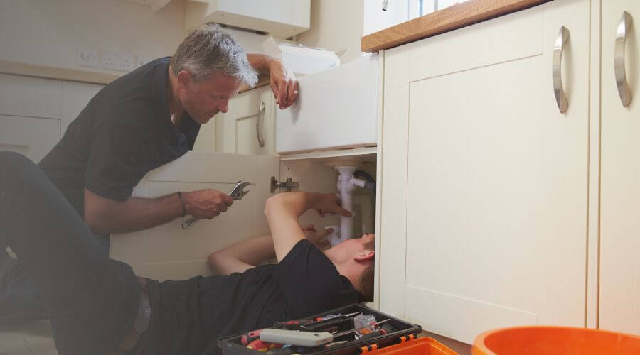 Professional burst pipe repair services in Aline, OK